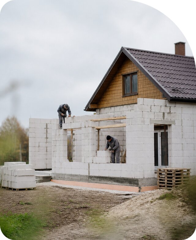 Пристройка из пеноблоков в Кропоткине под ключ от 38007 р. | РадиДОМА-Крп